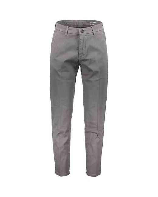 North Sails Gray Cotton Jeans & Pant for men