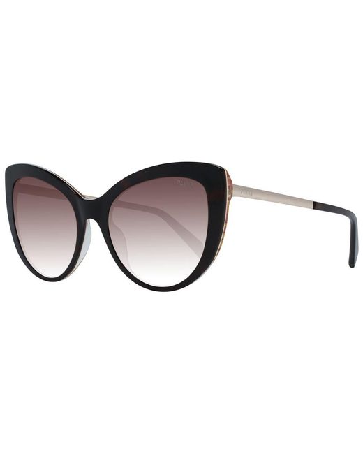Emilio Pucci Black Brown Sunglasses