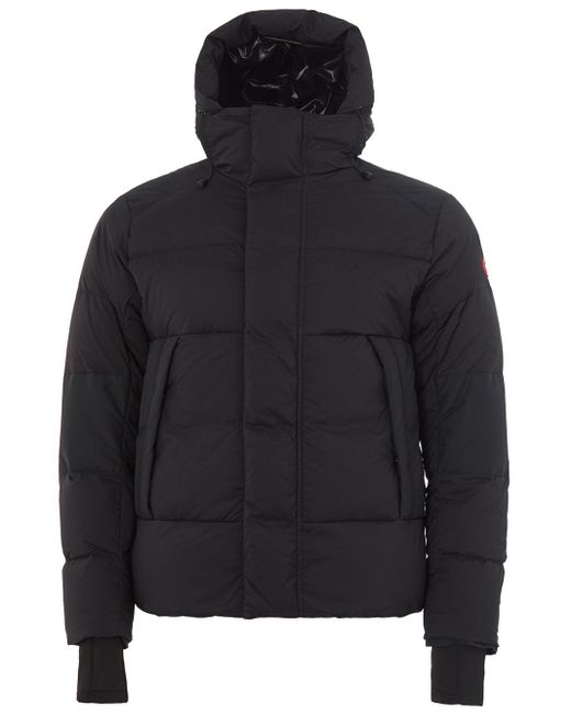 Canada Goose Quilted Hooded 'armstrong' Jacket in Black for Men | Lyst