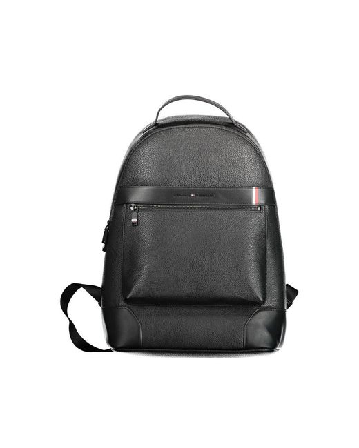 Tommy Hilfiger Black Chic Daily Backpack With Laptop Compartment for men