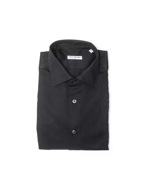 Robert Friedman Black Cotton Shirt for men