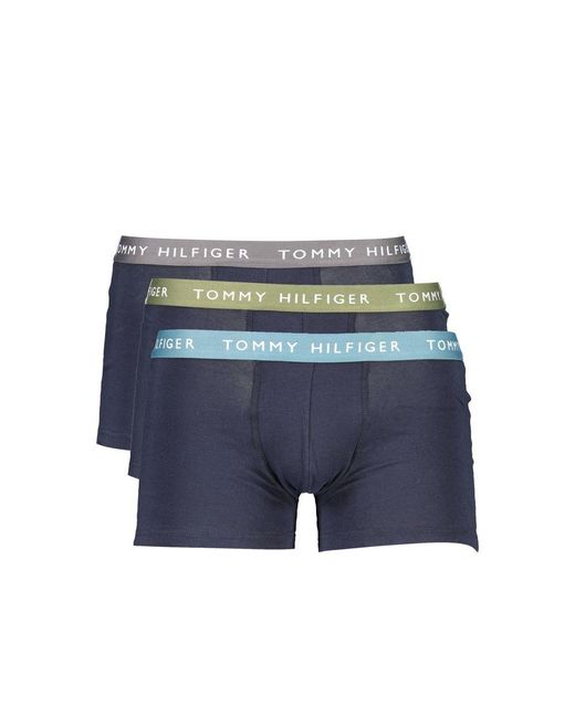 Tommy Hilfiger Blue Cotton Underwear for men