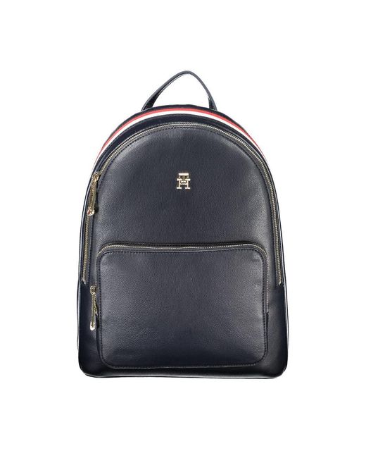 Tommy Hilfiger Blue Chic Backpack With Contrasting Details