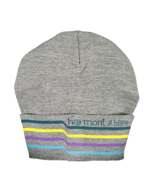 Harmont & Blaine Gray Wool Hats & Cap for men