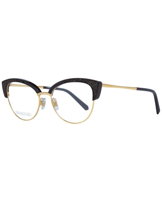 Swarovski Gold Optical Frames in Metallic Lyst
