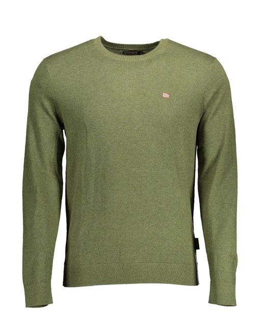 Napapijri Green Cotton Shirt for men