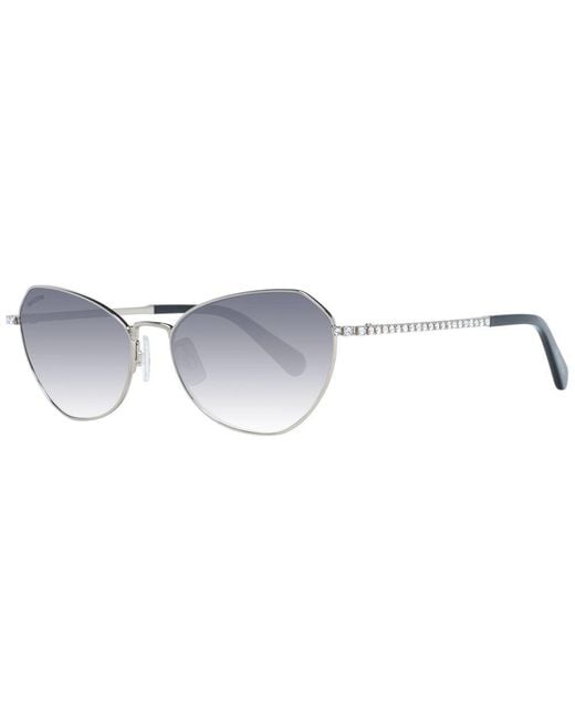 Swarovski White Silver Sunglasses
