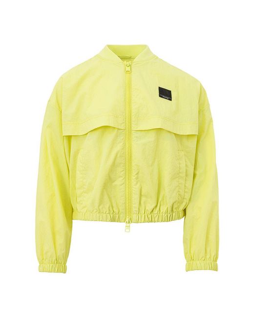 Armani Exchange Yellow Polyamide Jackets & Coat