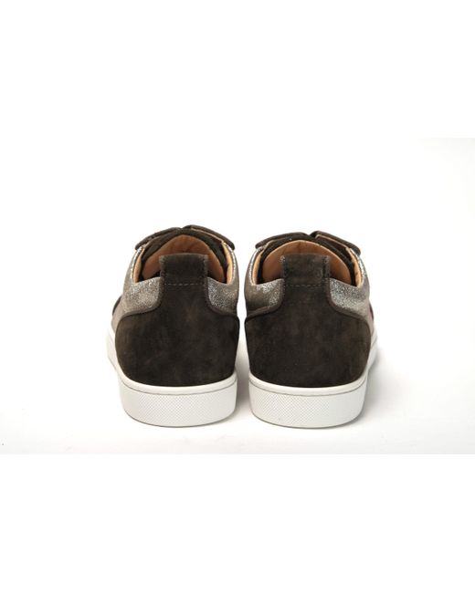 Christian Louboutin Alpino Dk Gun Louis Junior Spikes Orlato Flat Shoes in Black for Men |
