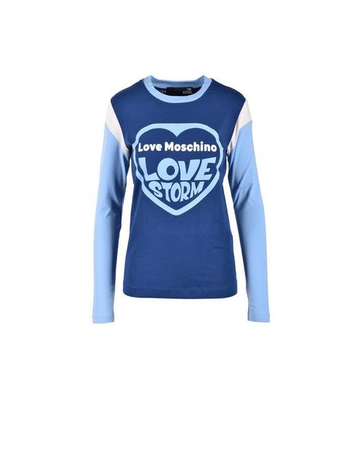 Love Moschino Blue T-Shirt