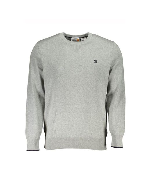 Timberland Gray Eco-Conscious Crew Neck Sweater for men