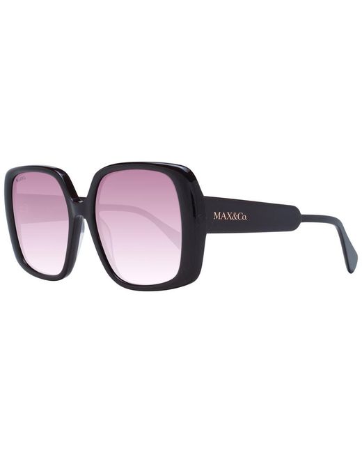 MAX&Co. Purple Brown Sunglasses