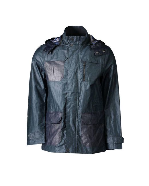 Geox Blue Polyester Jacket for men