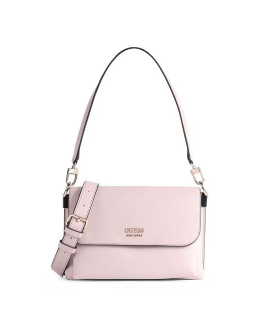 Guess Crossbody Bag in Pink Lyst