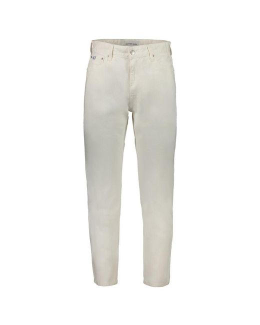 Calvin Klein Gray Cotton Jeans & Pant for men