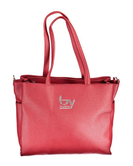 Byblos Red Polyurethane Handbag