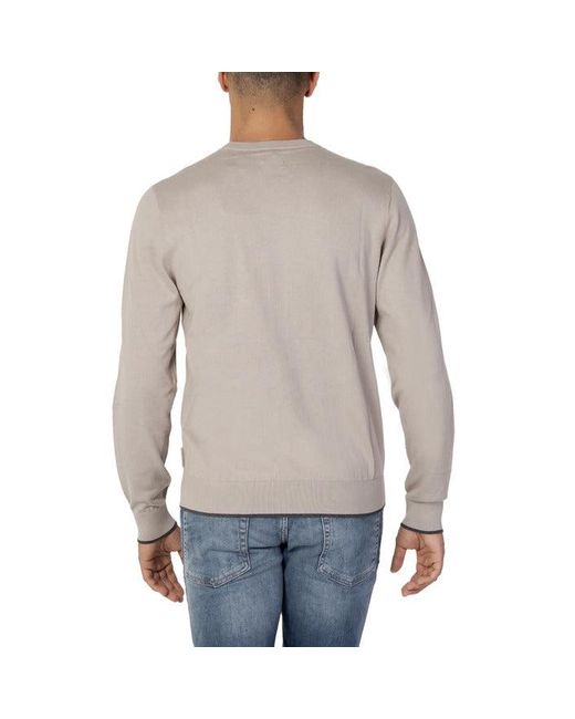 Armani Exchange Knitwear in Gray for Men | Lyst