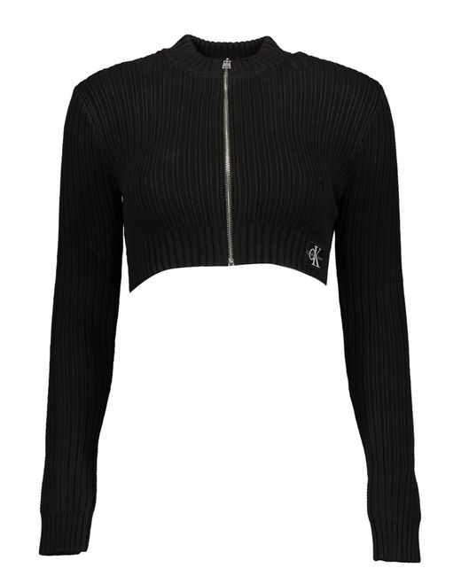Calvin Klein Sweater in Black | Lyst