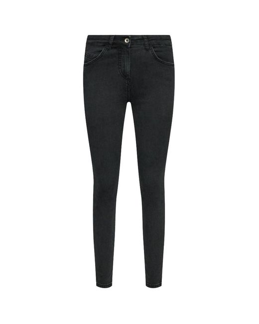 Patrizia Pepe Black Cotton Jeans & Pant
