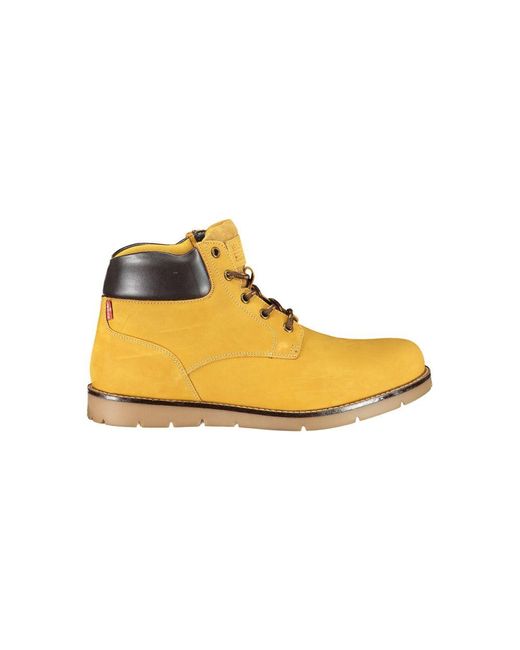 Levi's Yellow Polyester Boot for men