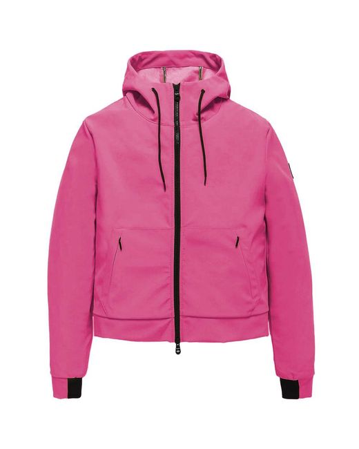 Refrigiwear Pink Fuchsia Polyester Jackets & Coat