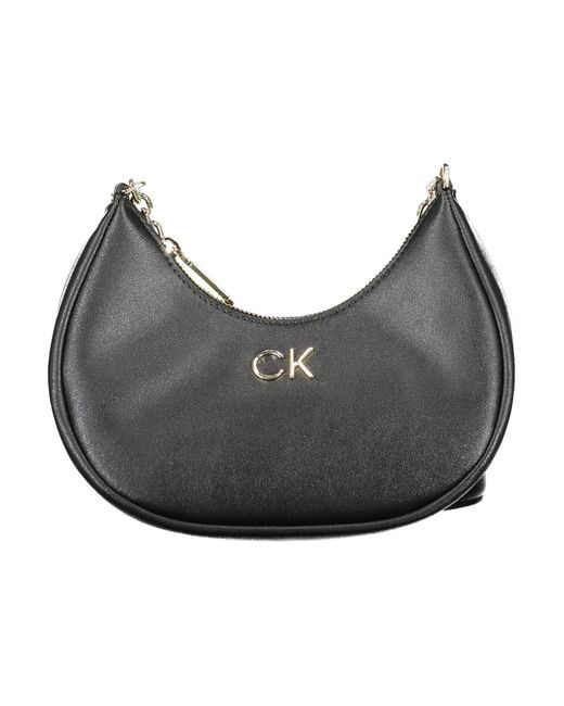 Calvin Klein Gray Polyester Handbag