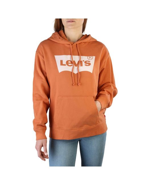 Levi's Orange Levis Sweatshirt