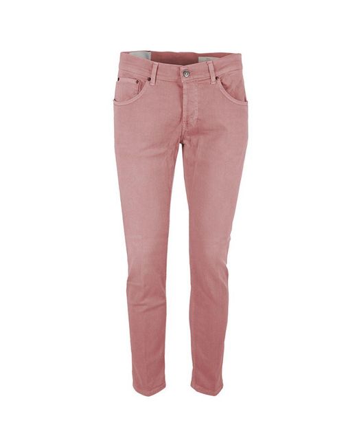 Dondup Pink Cotton Jeans & Pant for men