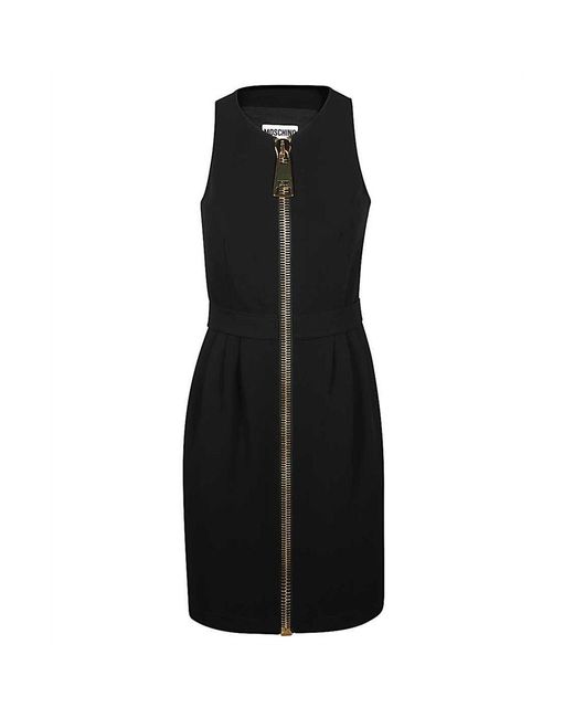 Moschino Couture Black Viscose Dress