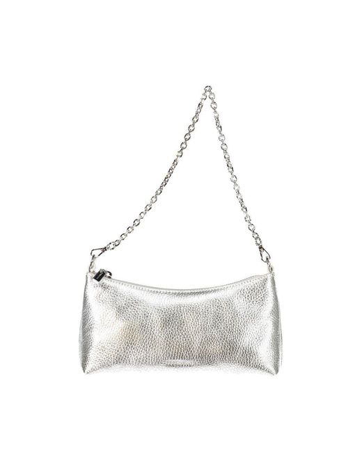 Coccinelle Metallic Leather Handbag