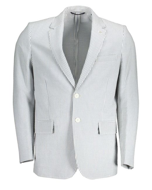 Gant Gray Ele Long Sleeve Classic Jacket for men