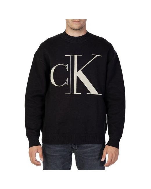 Calvin Klein Knitwear in Black for Men | Lyst