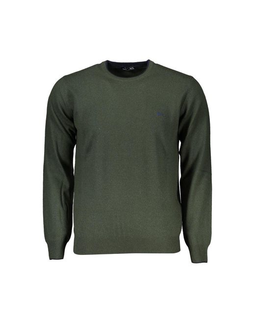 Harmont & Blaine Green Fabric Sweater for men