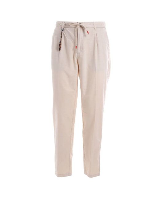 Yes Zee Natural Chic Regular Fit Cotton Trousers for men