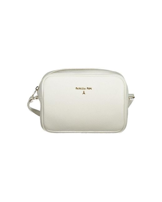 Patrizia Pepe White Leather Handbag