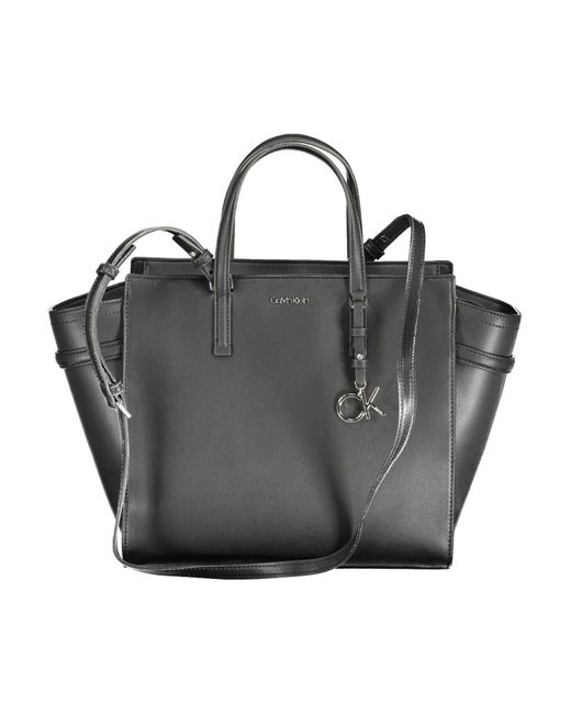 Calvin Klein Black Polyester Handbag