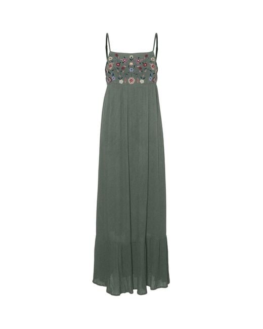 Vero Moda Green Kleid vmsina langes kleid