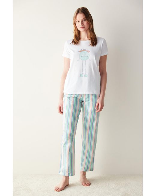 Penti Multicolor Es momster-pyjama-set mit hosen