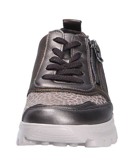 Waldläufer Brown Schnürschuh Für Damen