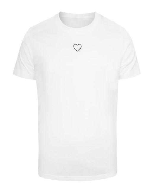 Mister Tee T-shirt "good vibes only" in White für Herren