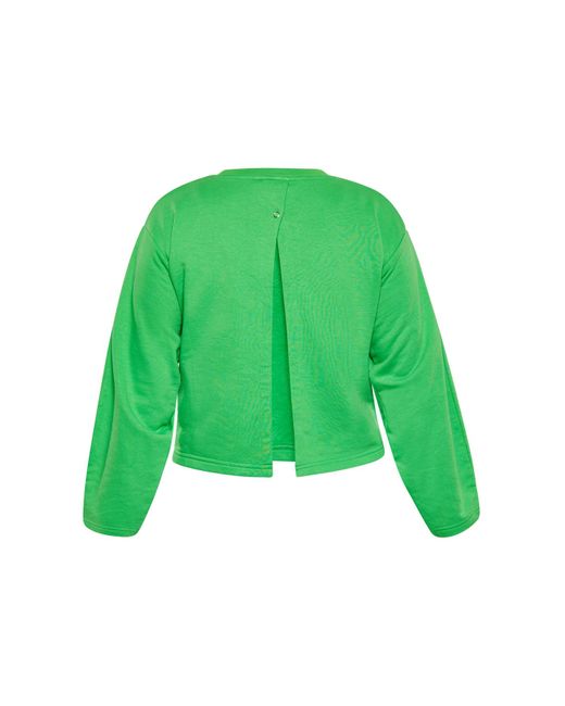 myMo Green Sweatshirt regular fit