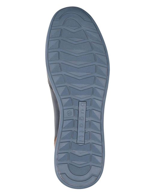 Bugatti Loafer flacher absatz in Blue für Herren