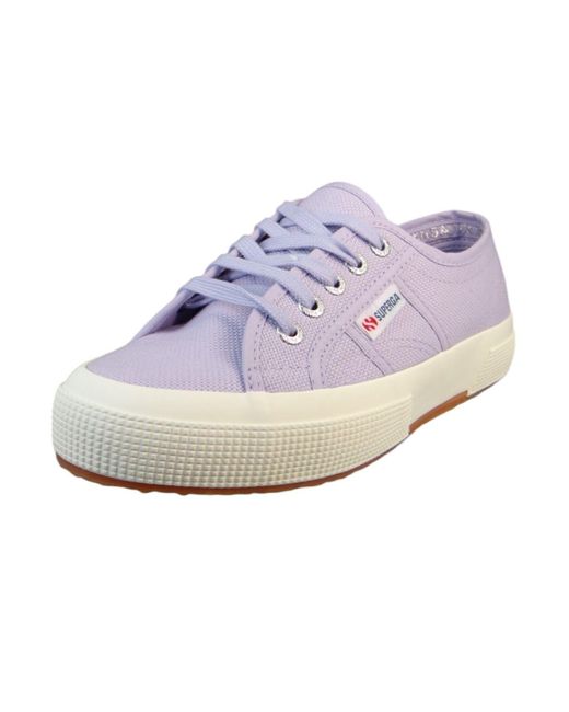 Superga Purple Low sneaker 2750 cotu low top s000010 ach violet favorio baumwolle