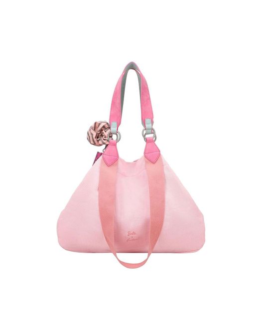 Fritzi aus Preußen Pink Izzy Limited Barbie Malibu Denim Shopper Tasche 42 Cm Für Damen