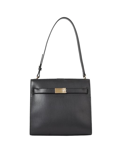 Tommy Hilfiger Black Th Heritage Shoulder Bag Umhängetasche-Os Für Damen