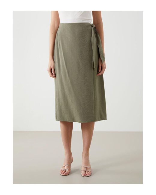 LC Waikiki Green Lcwaikiki Klassischer Rock Mit Elastischer Taille Für Damen