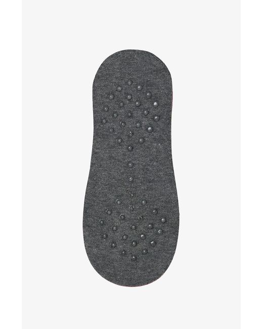 Penti Gray Clasy Lacy Cross Ballerina-Socken Für Damen