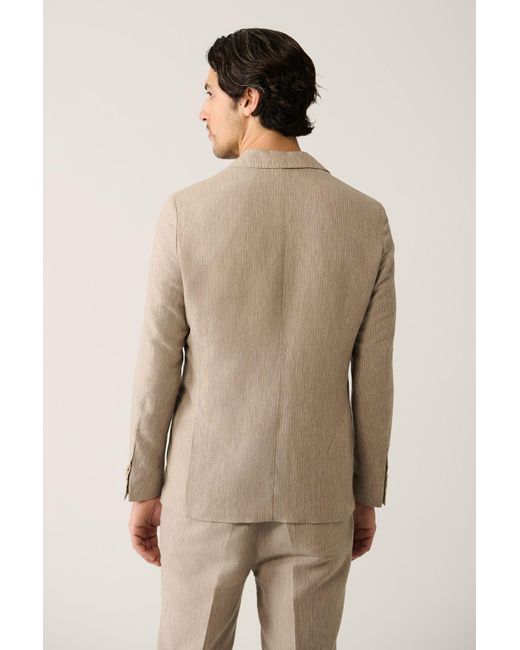 AVVA Linen Touch Nerzanzug – Ungefüttert, A41Y4060 Für Herren in Natural für Herren