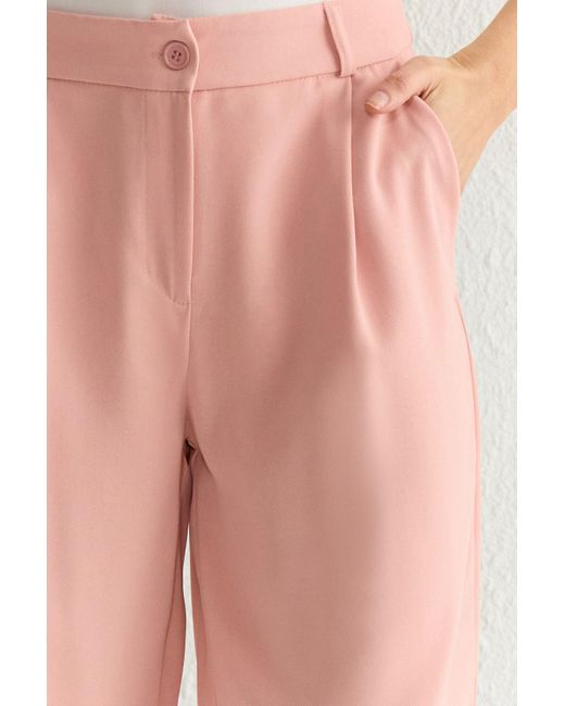 Trendyol Pink Knielange Regular City Shorts & Bermuda Für Damen