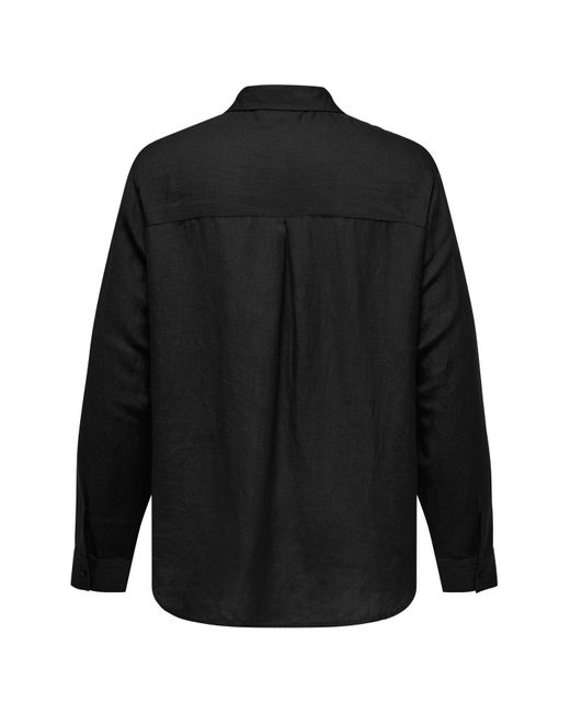 Only Carmakoma Black Hemd locker geschnitten hemdkragen hemd